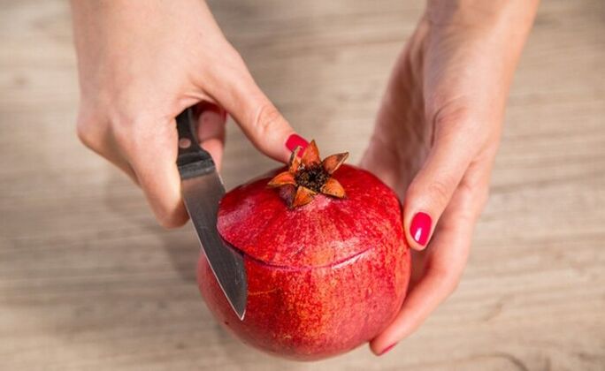 lựu để loại bỏ ký sinh trùng khỏi cơ thể