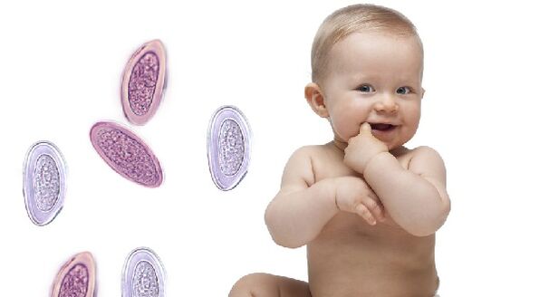 ký sinh trùng ở trẻ em